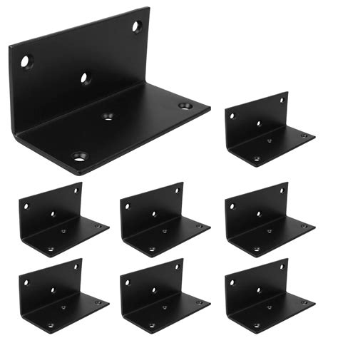 bulk black metal angel brackets|black wrought iron brackets.